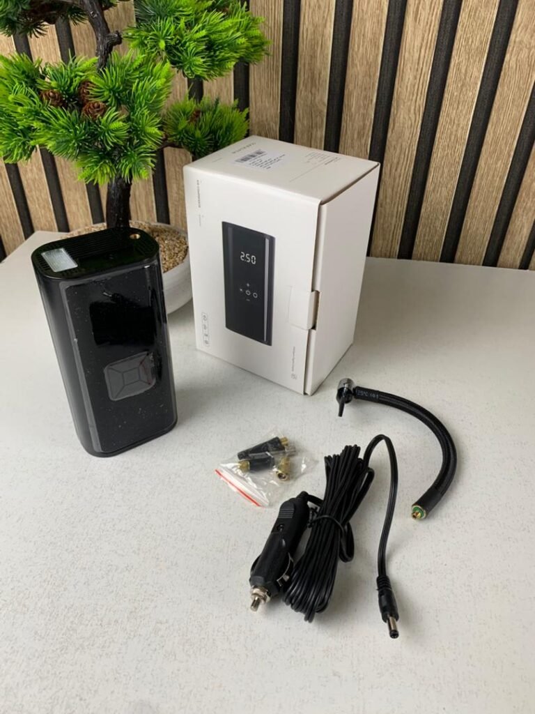 Compresseur d’Air Portatif Digital pour Voiture 12V 150psi – Gonflage rapide, précis et pratique pour tous vos trajets