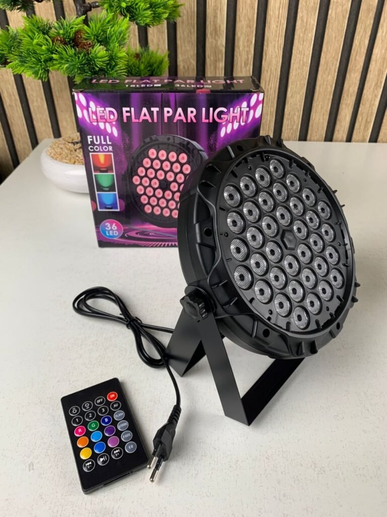 Projecteur Stroboscope LED RGB 36 LED – Effets Lumineux Scéniques Professionnels