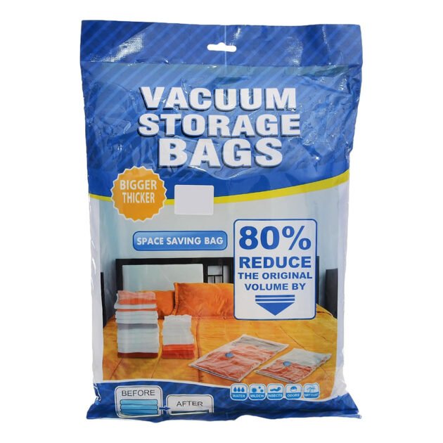 Sous-Vide Réutilisables avec Pompe 5 Sacs – Gagnez jusqu’à 80 % d’espace