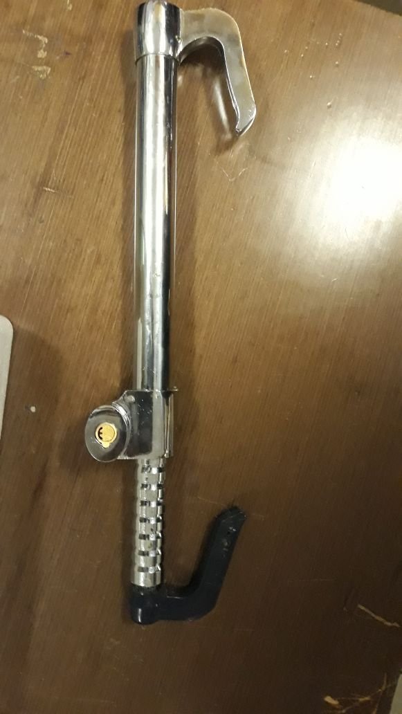 Serrure Antivol Double Crochet – Frein & Volant en Acier Inoxydable - الصورة 8