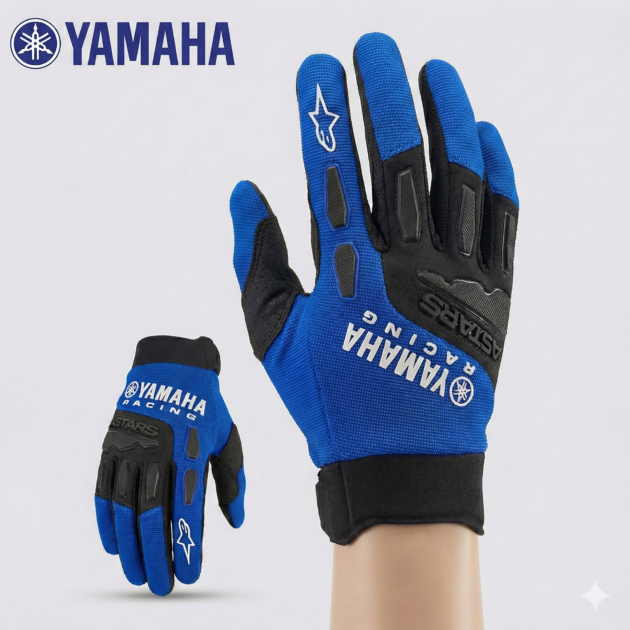 Gants Yamaha & Alpinestars – Protection Maximale, Grip Parfait & Design Sportif