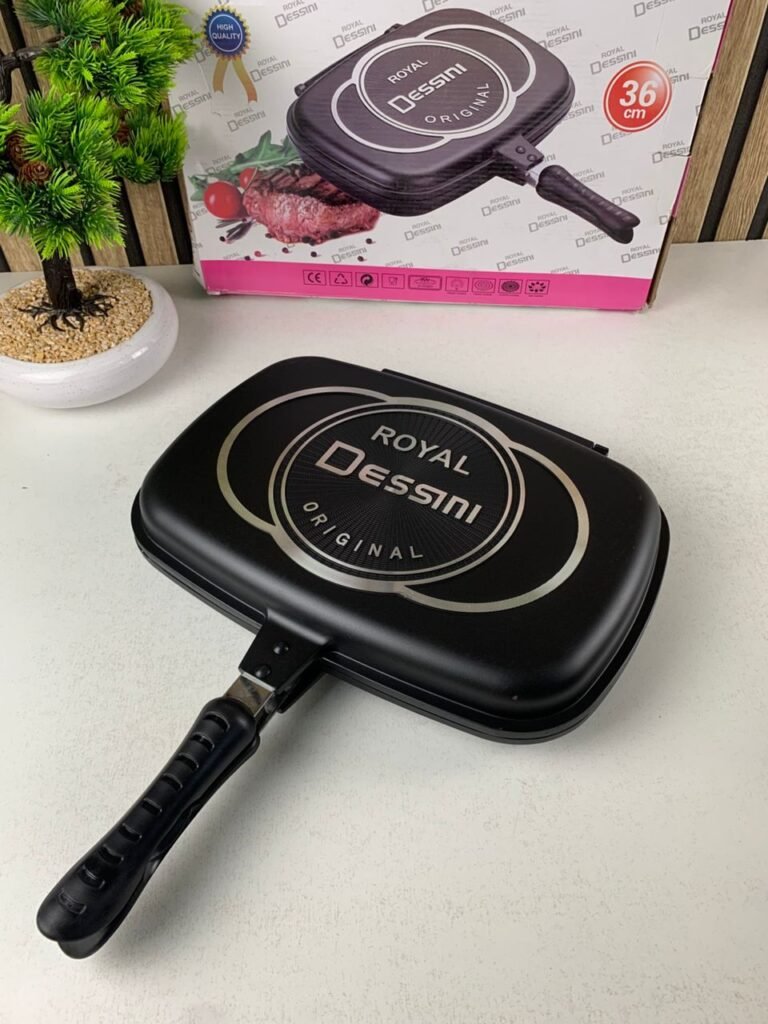 Poêle Dessini Double Face 36 cm – L’Excellence Italienne pour une Cuisson Parfaite