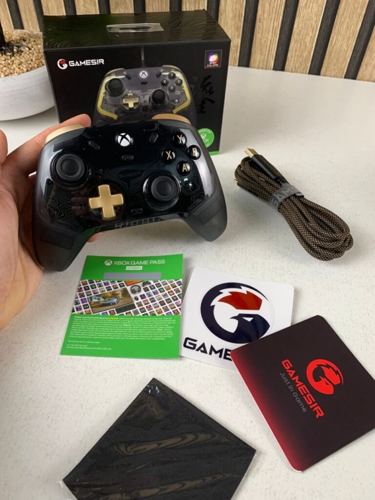 Manette filaire GameSir Kaleid Flux éclairage RGB pour Xbox