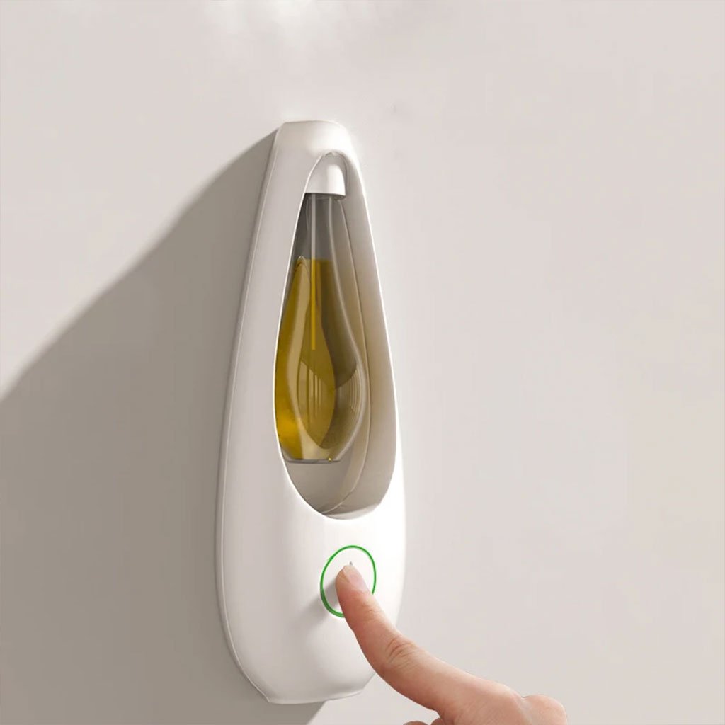 Diffuseur de parfum portable sans eau avec minuterie 4 modes (bureau ou mural) - الصورة 2