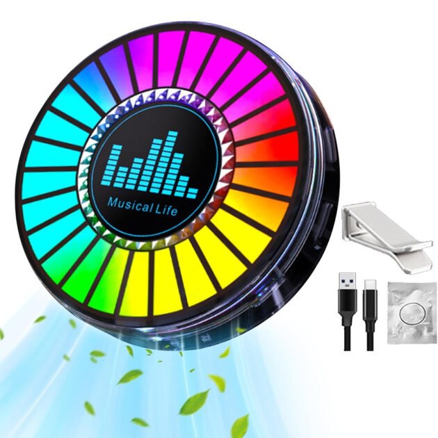 Humidificateur RGB Intelligent – Lumière d’ambiance synchronisée au son