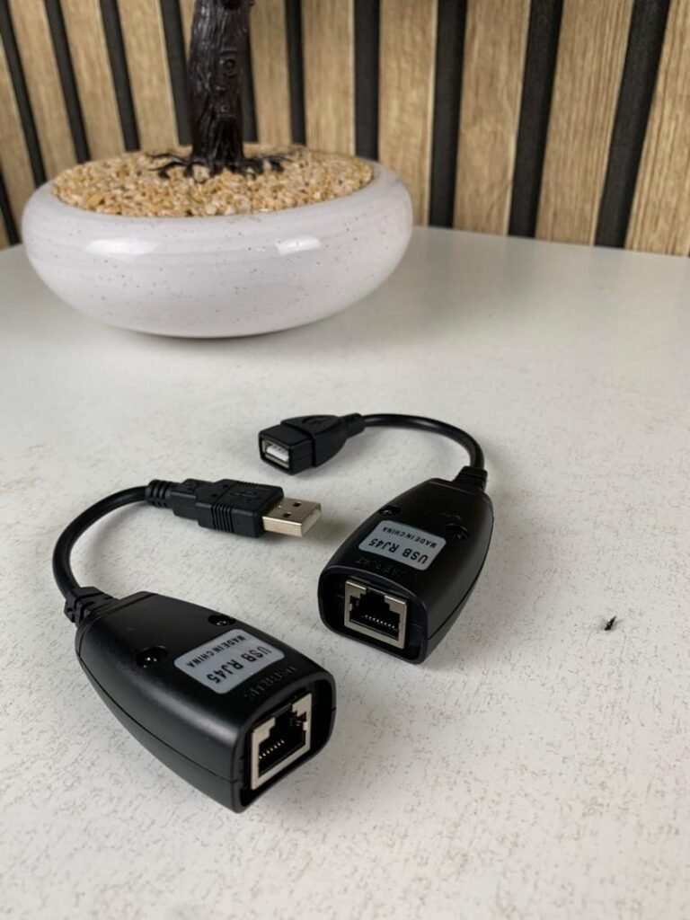 Extendeur USB via câble réseau RJ45 (2PCS)