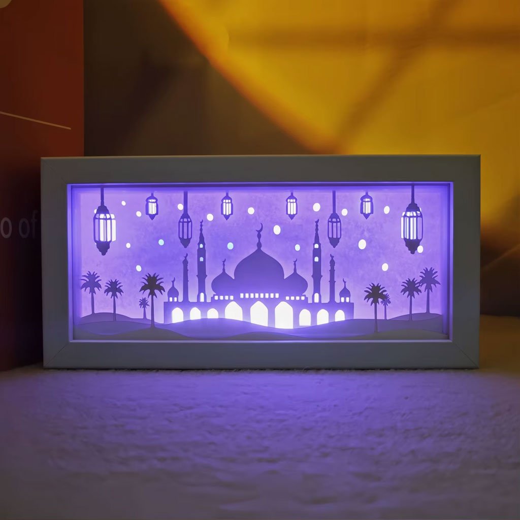 Lampe de Table LED en Bois & Acrylique Artistique – Éclairage Décoratif Créatif & Élégant