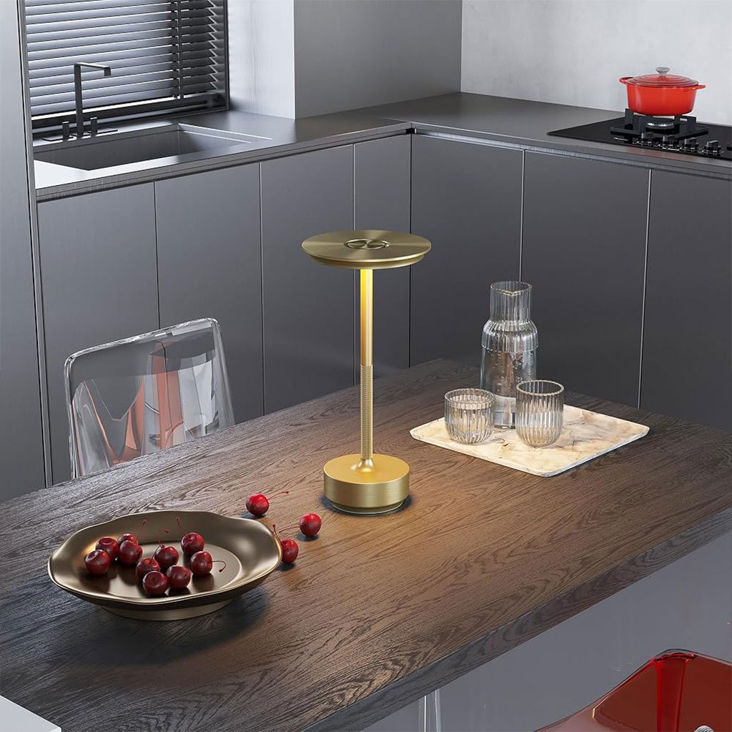 Lampe de table rechargeable sans fil LED 3 couleurs – Élégance, confort et polyvalence en un seul luminaire - الصورة 5