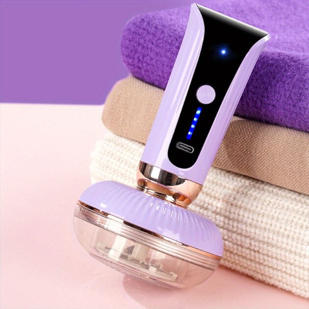 Appareil Rasoir Anti-Peluches Rechargeable Type-C – Des vêtements comme neufs en quelques minutes
