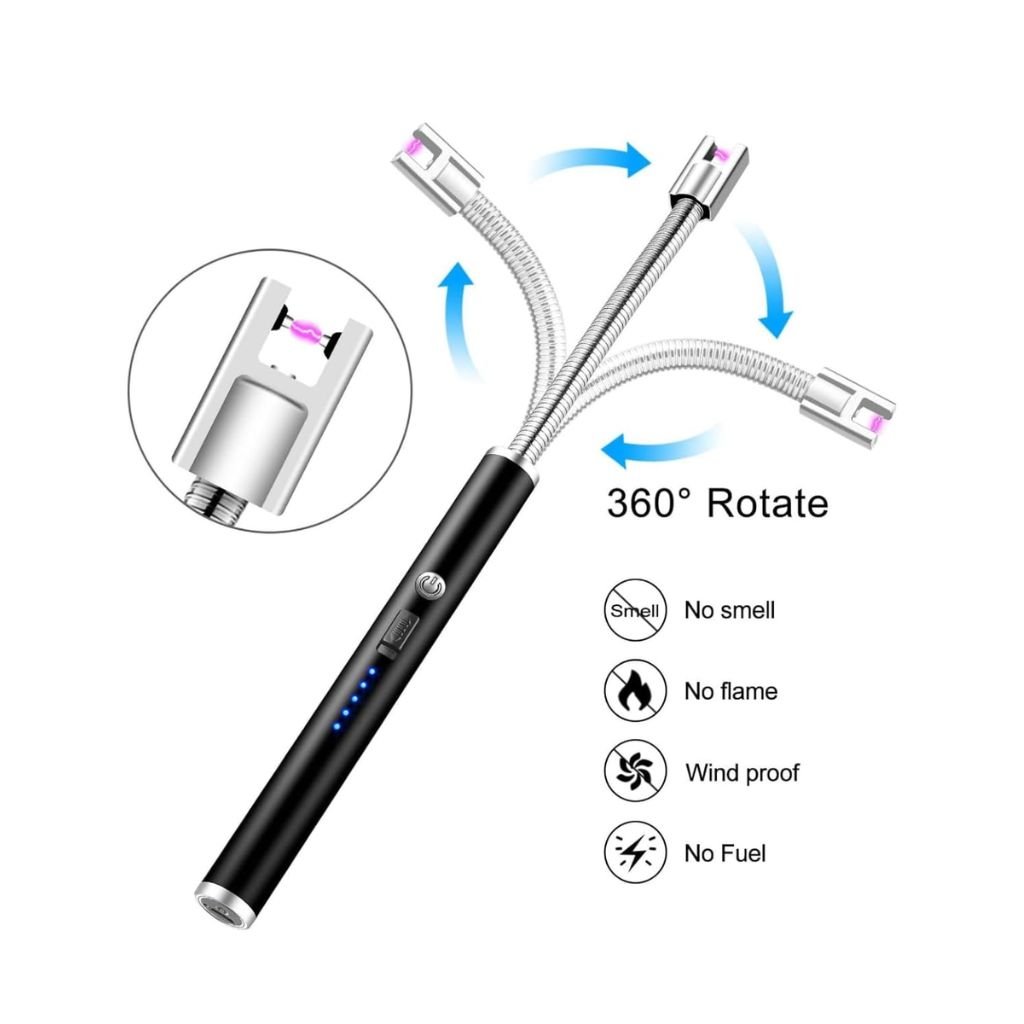 Allume Électrique Rechargeable – Briquet parfait pour la cuisine - الصورة 6