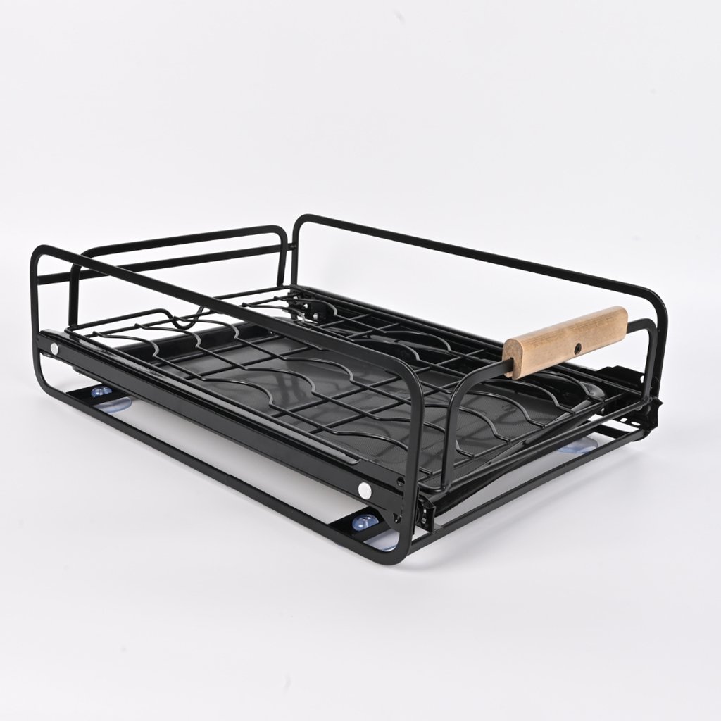 Égouttoir à Vaisselle avec Poignées en Bois – Élégance & Organisation Pratique - الصورة 2