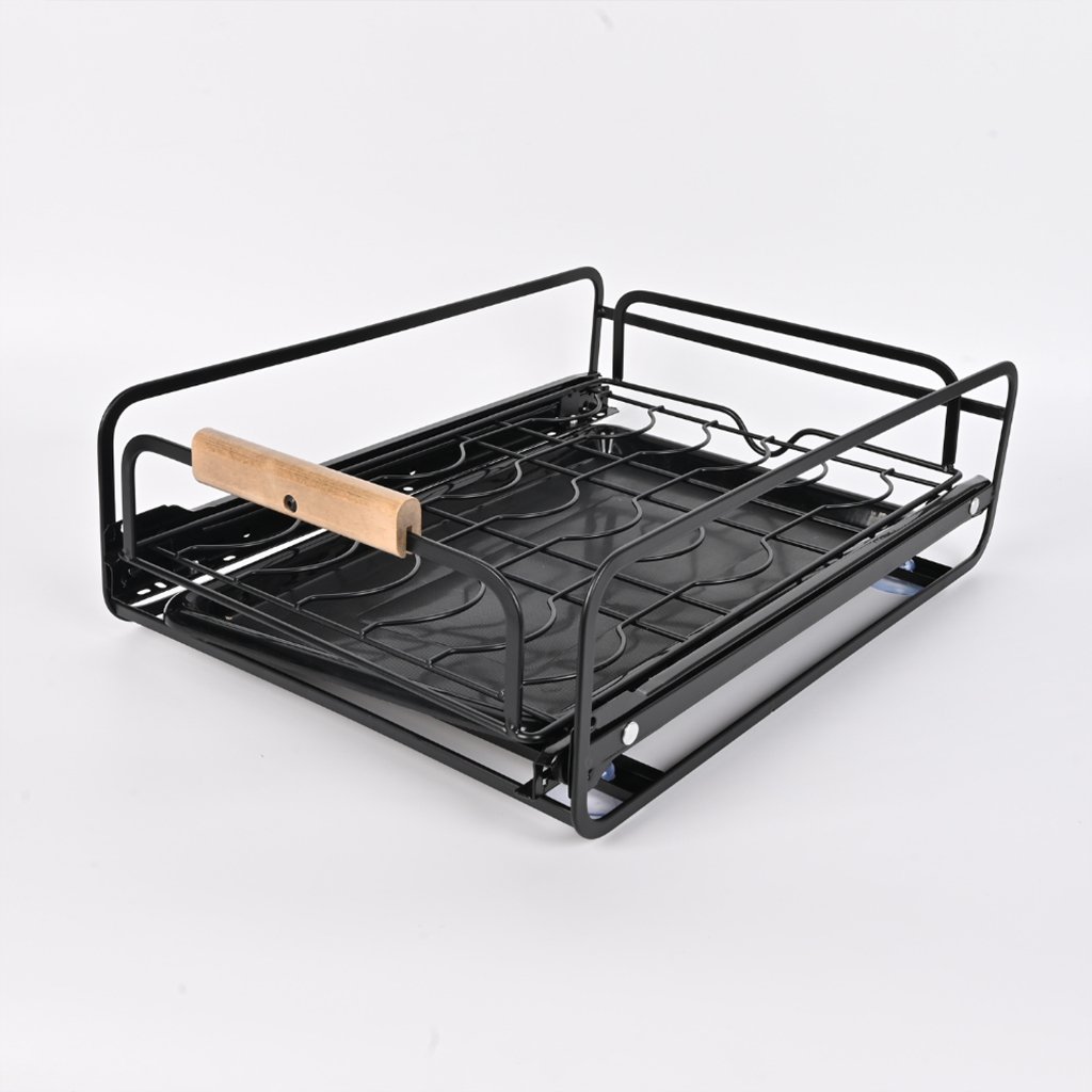 Égouttoir à Vaisselle avec Poignées en Bois – Élégance & Organisation Pratique - الصورة 3