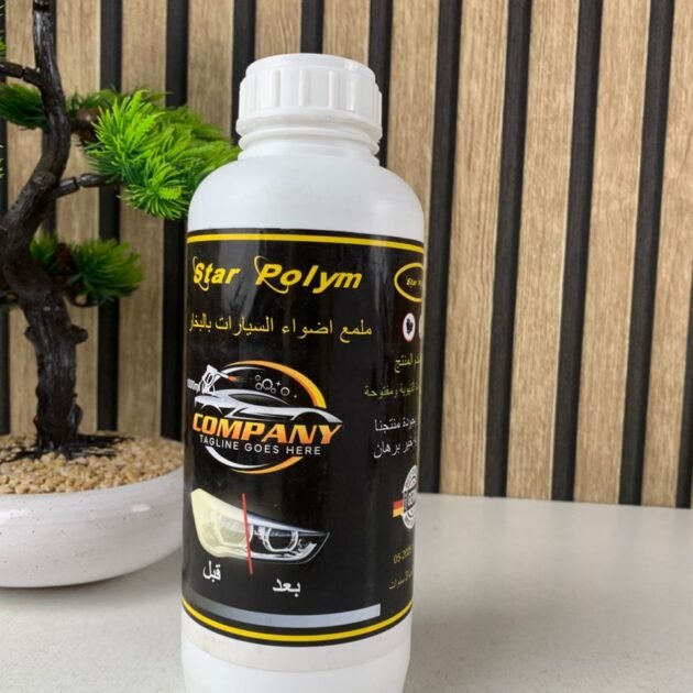 Rénovateur optiques de phares 1 litre anti-jaunissement et anti-oxydation