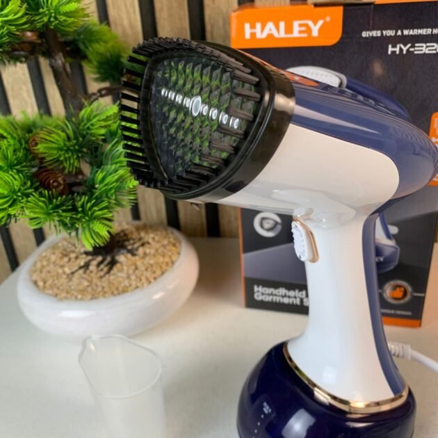 Défroisseur vapeur portable 2-en-1 (HY-326) 1600 W avec brosse amovible et réservoir 350 ml