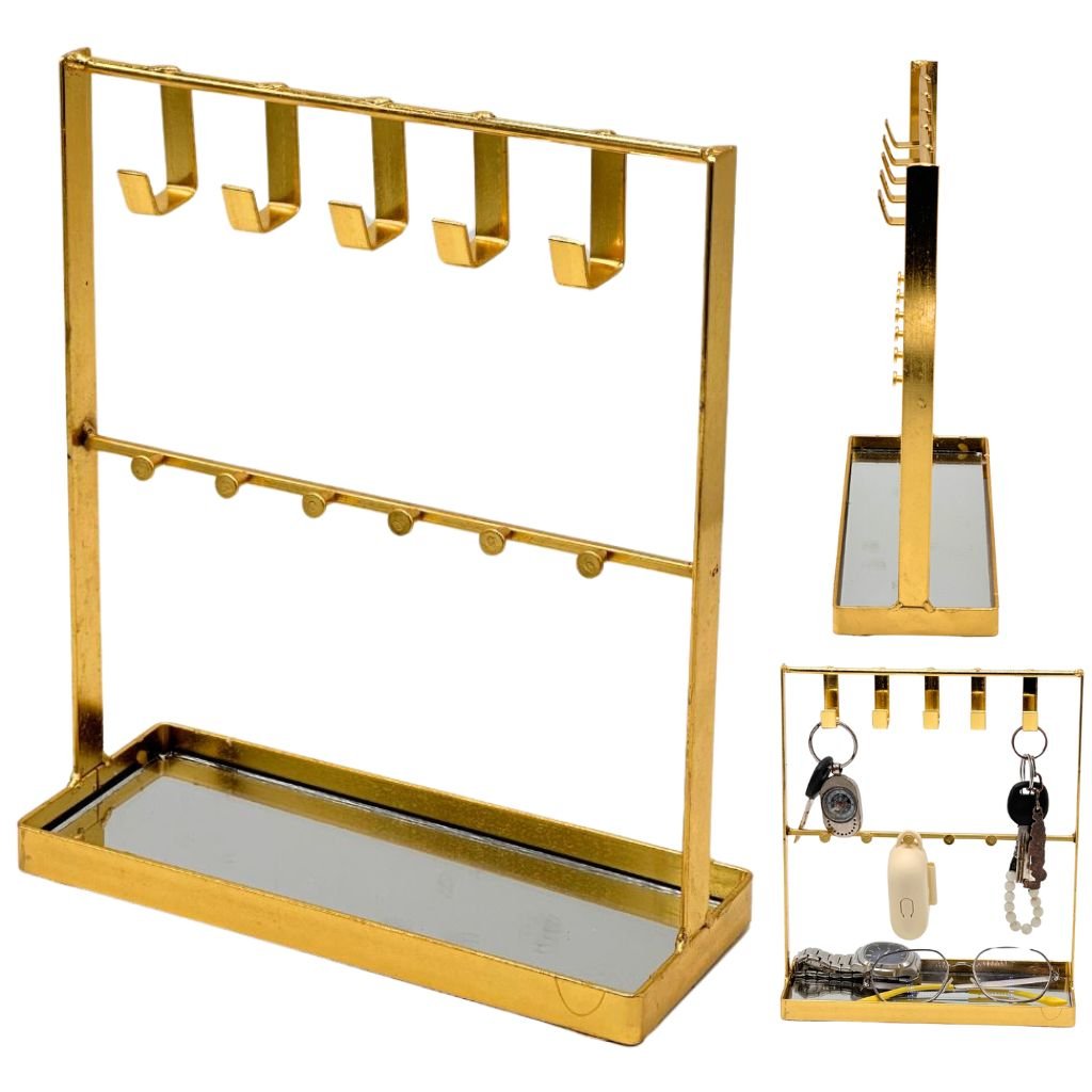Présentoir à Bijoux et Clés Pratique et Élégant – Organisation raffinée pour vos accessoires