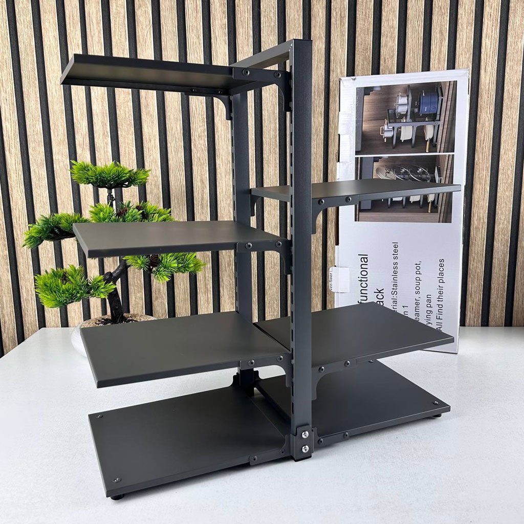 Organisateur de Casseroles & Poêles en Acier Carbone – Rangement Robuste, Modulable et Ultra-Résistant - الصورة 8