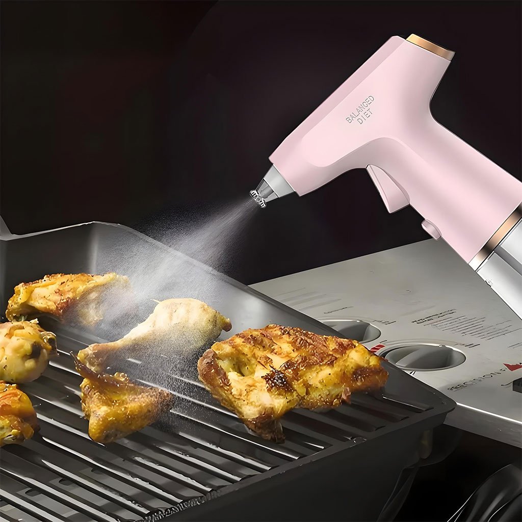 Pulvérisateur d’Huile Électrique 280 ml à Batterie Rechargeable – Cuisine facile et précise d’une seule touche - الصورة 4