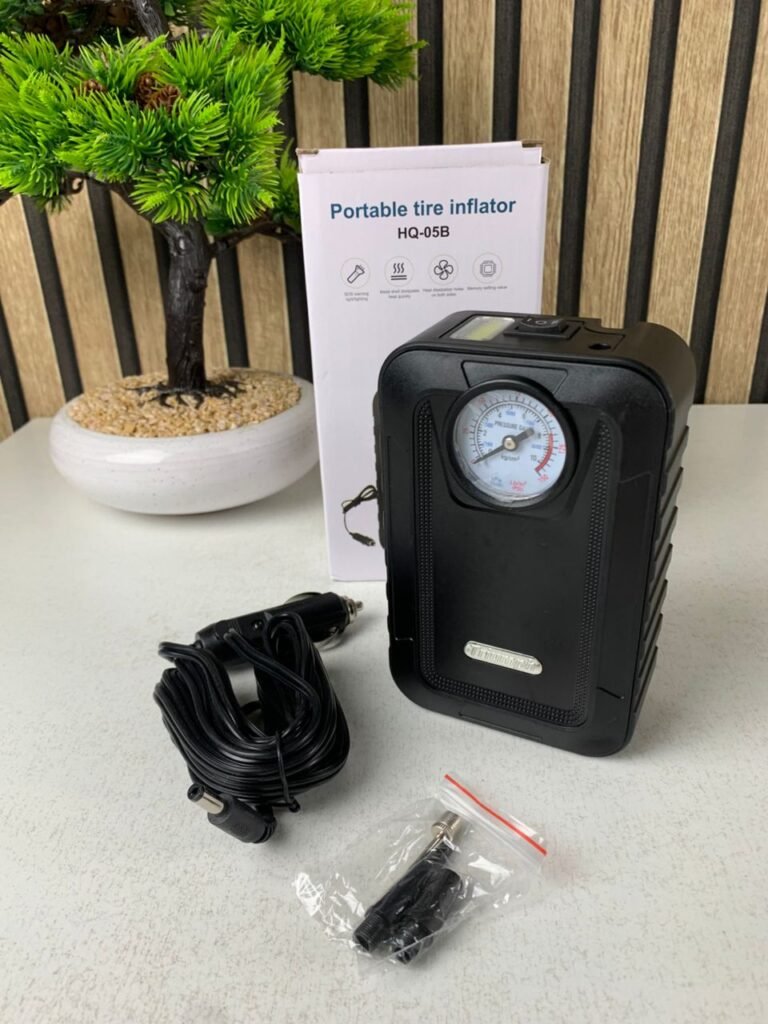 Pompe de Gonflage Portable Haute Pression avec Lampe LED – Rapide, compacte et toujours prête à l’action