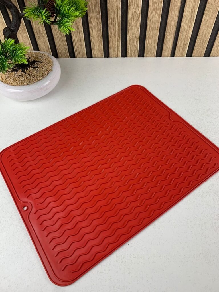 Tapis de Séchage en Silicone pour Vaisselle – Pratique, Hygiénique & Design Moderne