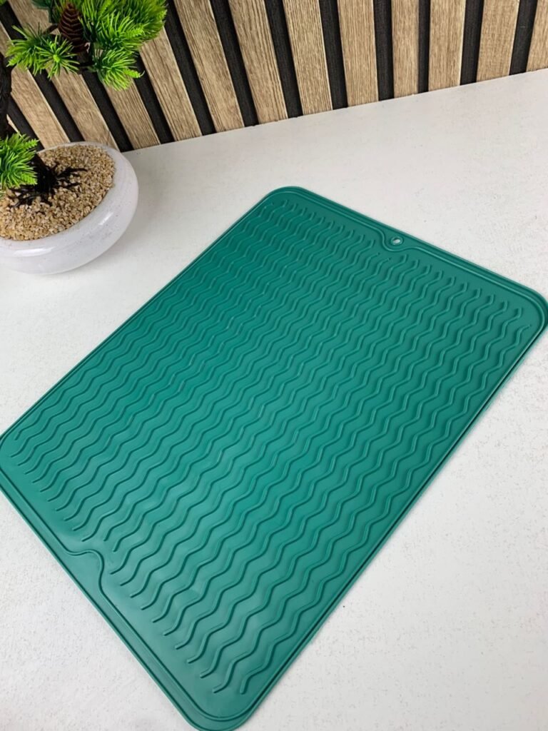 Tapis de Séchage en Silicone pour Vaisselle – Pratique, Hygiénique & Design Moderne