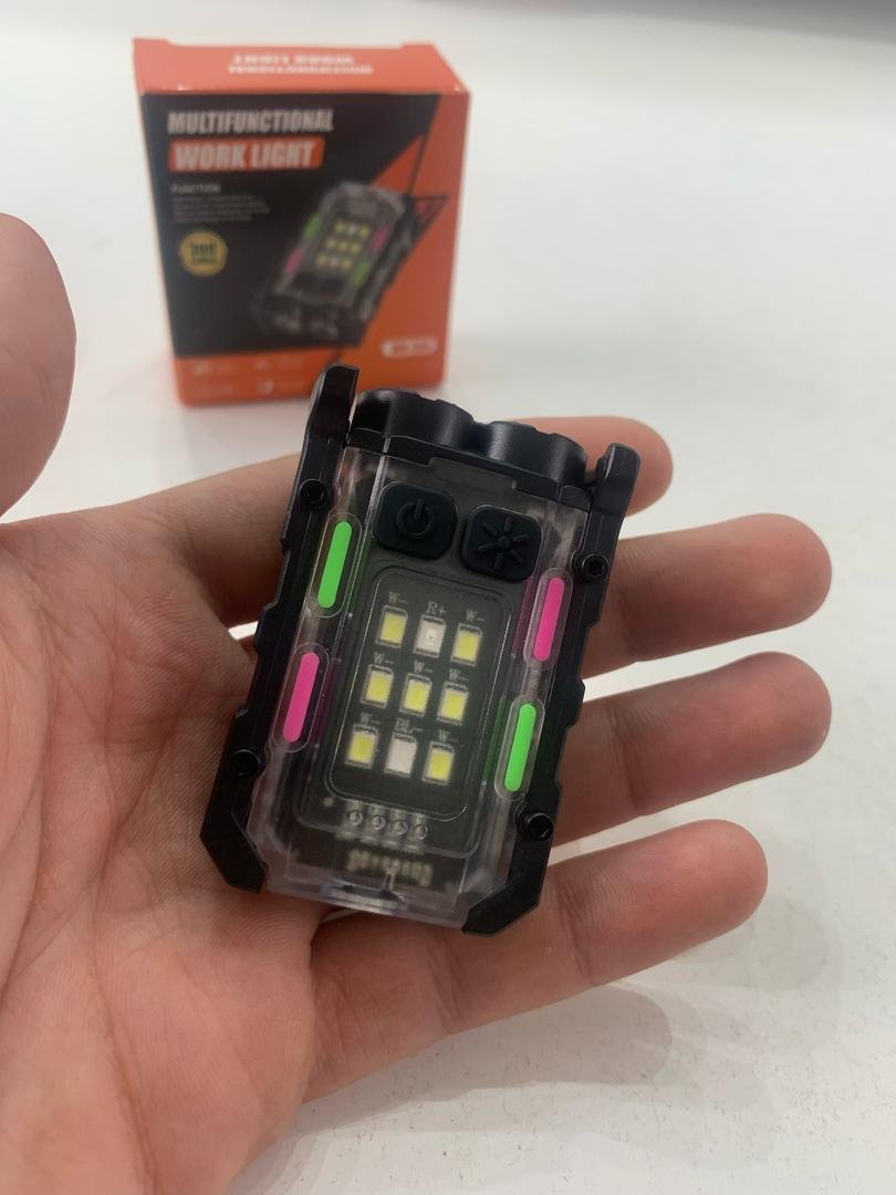 Mini Lampe de Poche Porte-Clés Étanche WD-086 - الصورة 3