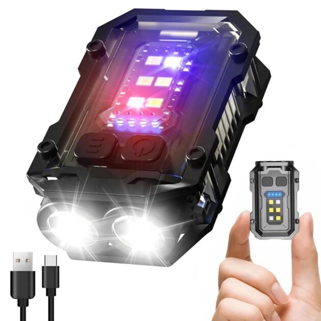 Mini Lampe de Poche Porte-Clés Étanche WD-086