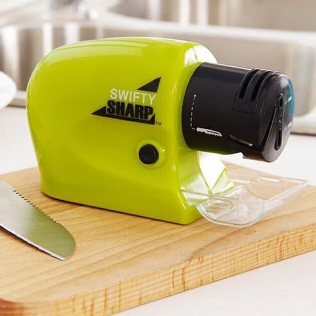 Swift Sharp Aiguiseur de Couteaux Manuel 2En1 – Tranchant Rapide & Sécurisé
