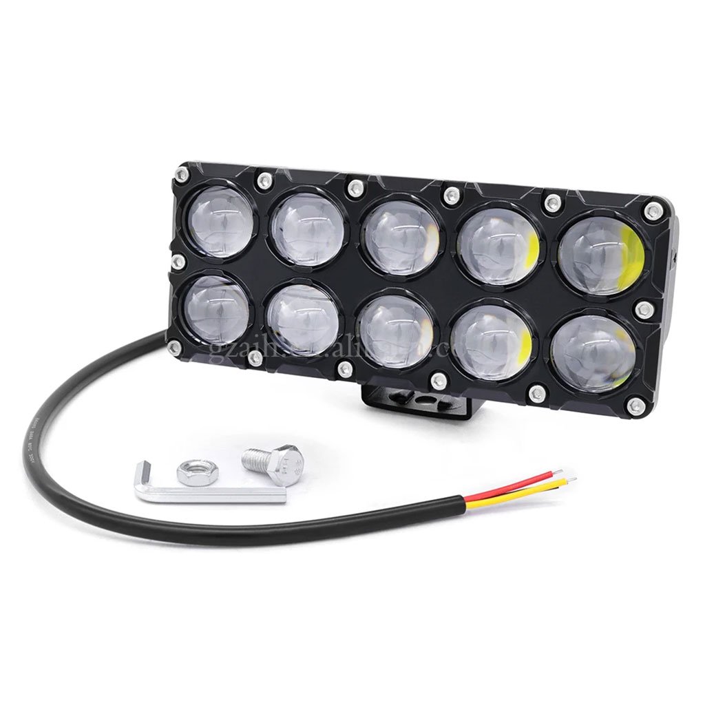 Feux antibrouillard 2PCS LED 6000K blanc 12–24V IP67 longue durée - الصورة 4