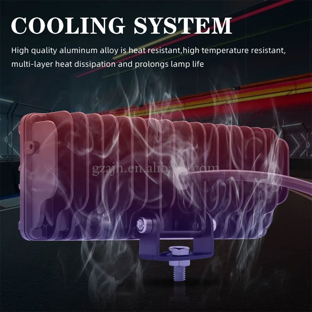 Feux antibrouillard 2PCS LED 6000K blanc 12–24V IP67 longue durée - الصورة 6