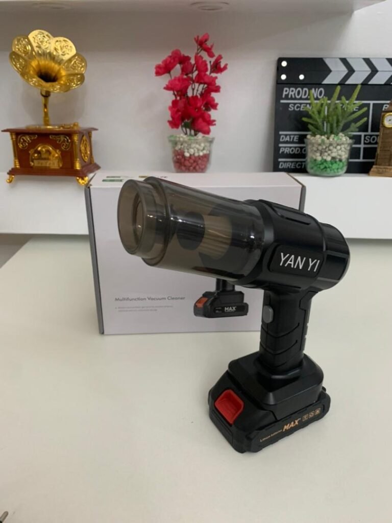 Aspirateur de Voiture à Main 21 000 Pa Sans Fil avec Batterie Rechargeable