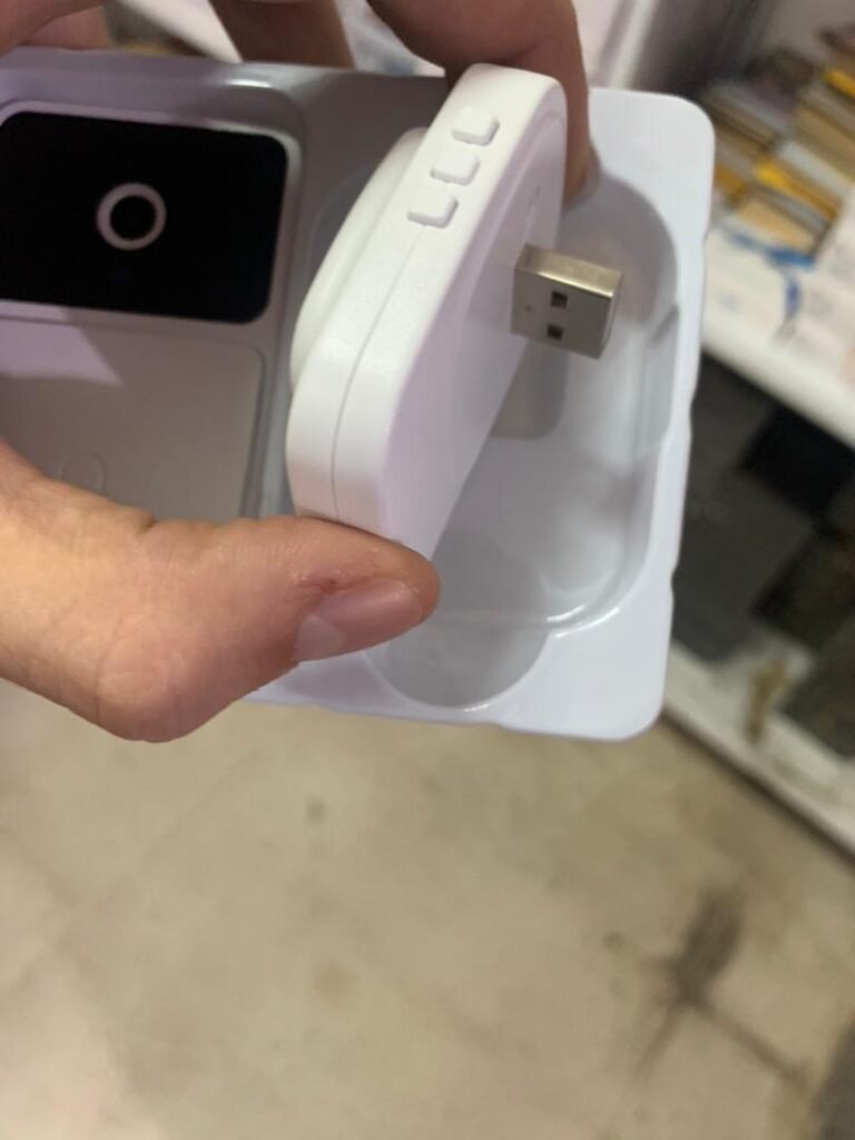 Sonnette & Interphone WiFi Sans Fil avec Caméra Vidéo