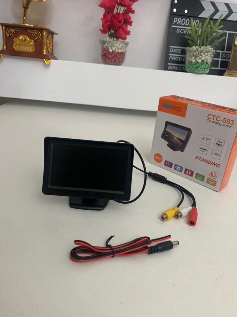 Moniteur de vue numerique de voiture TFT LCD 43 pour camera de recul