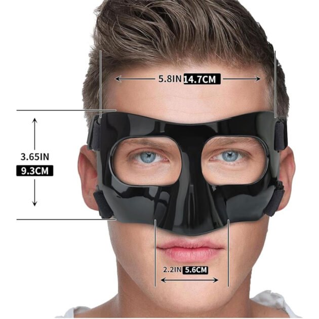 Masque de Sport Confortable et Réglable – Protection & Performance Maximales