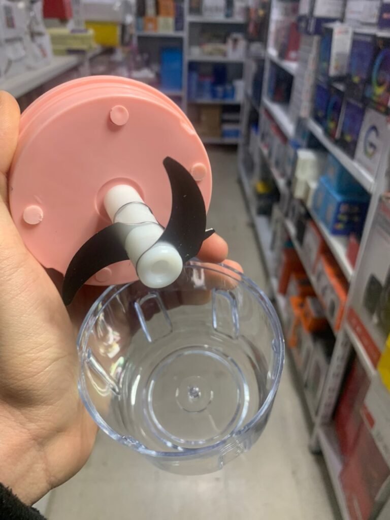 Mini Hachoir Électrique Portable Rechargeable 250 ML – Rapide & Pratique
