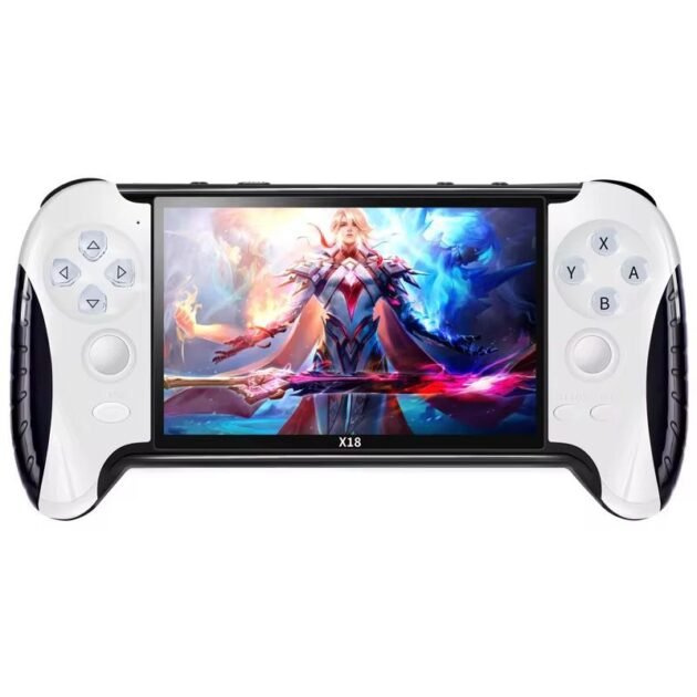 X18 Console Portable 10000+ Jeux – Écran 4.3’’ Batterie 2500mAh