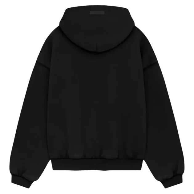 Hoodie 100% Coton High Quality – Gris / Noir