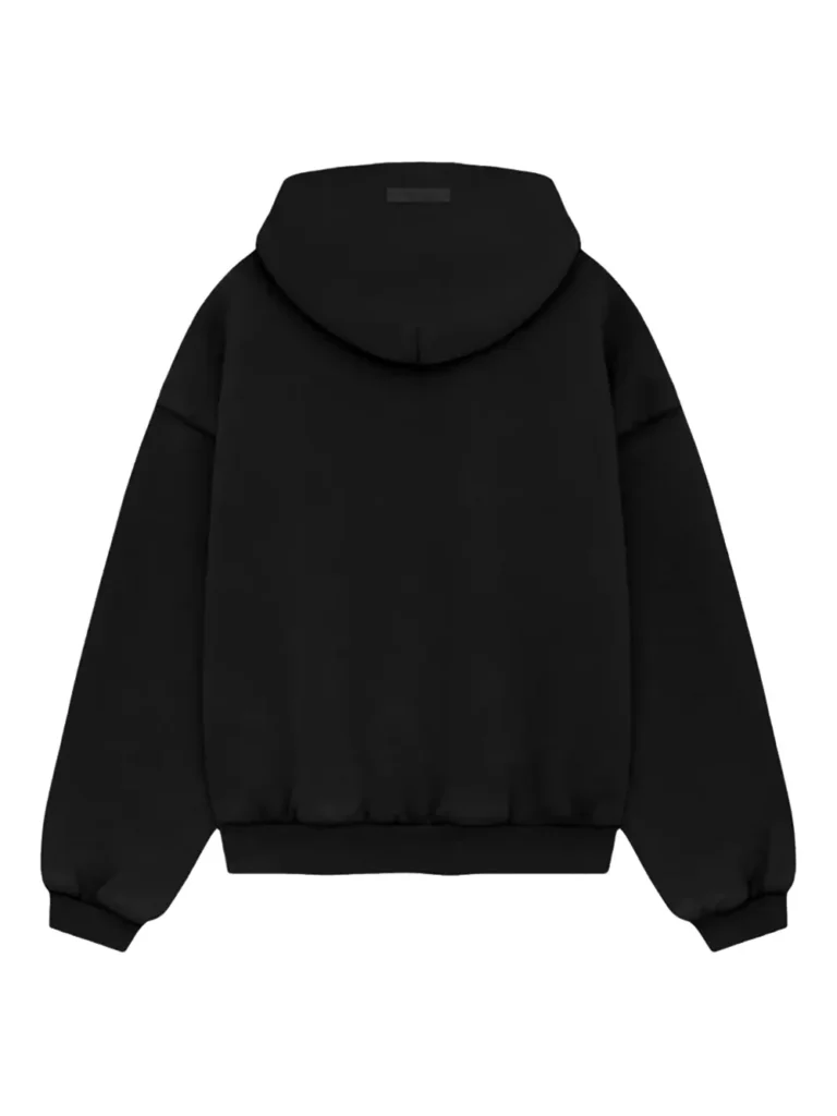 Hoodie 100% Coton High Quality – Gris / Noir