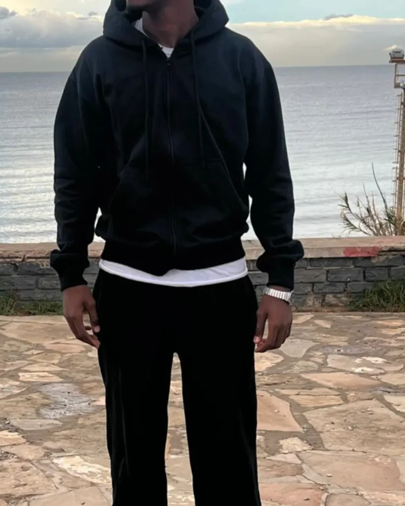 Ensemble 2 Pièces Veste + Pantalon Baggy Premium Unisex Noir