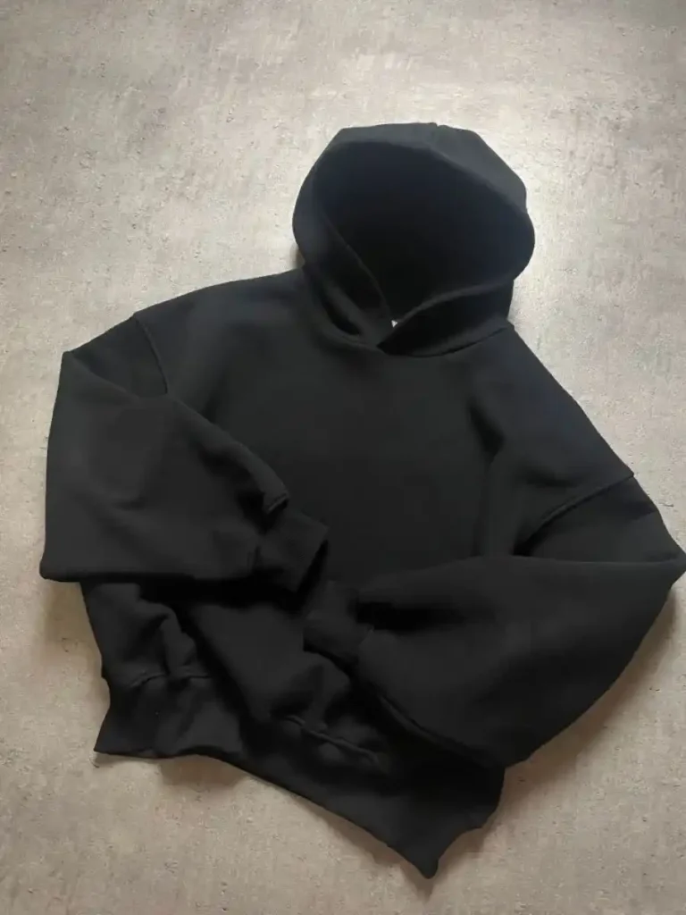 Ensemble 2 Pièces Hoodie + Pantalon Baggy Premium Unisexe Noir