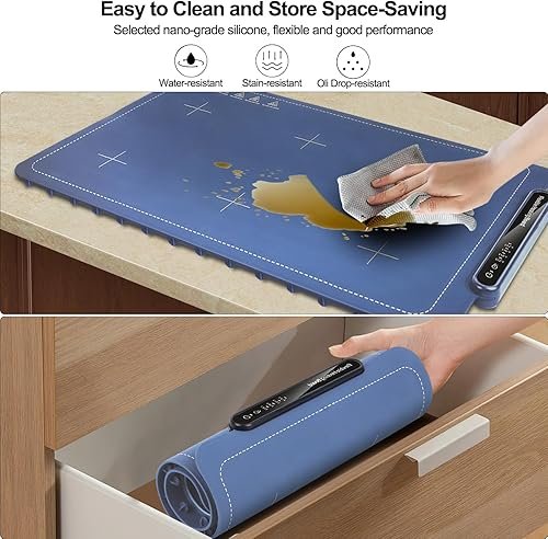 Tapis Électrique Chauffant en Silicone Alimentaire – Température Réglable - الصورة 6