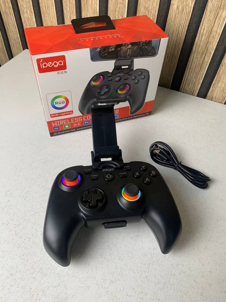 Manette Sans Fil IPEGA PG-9115 – Poignées Lumineuses RGB