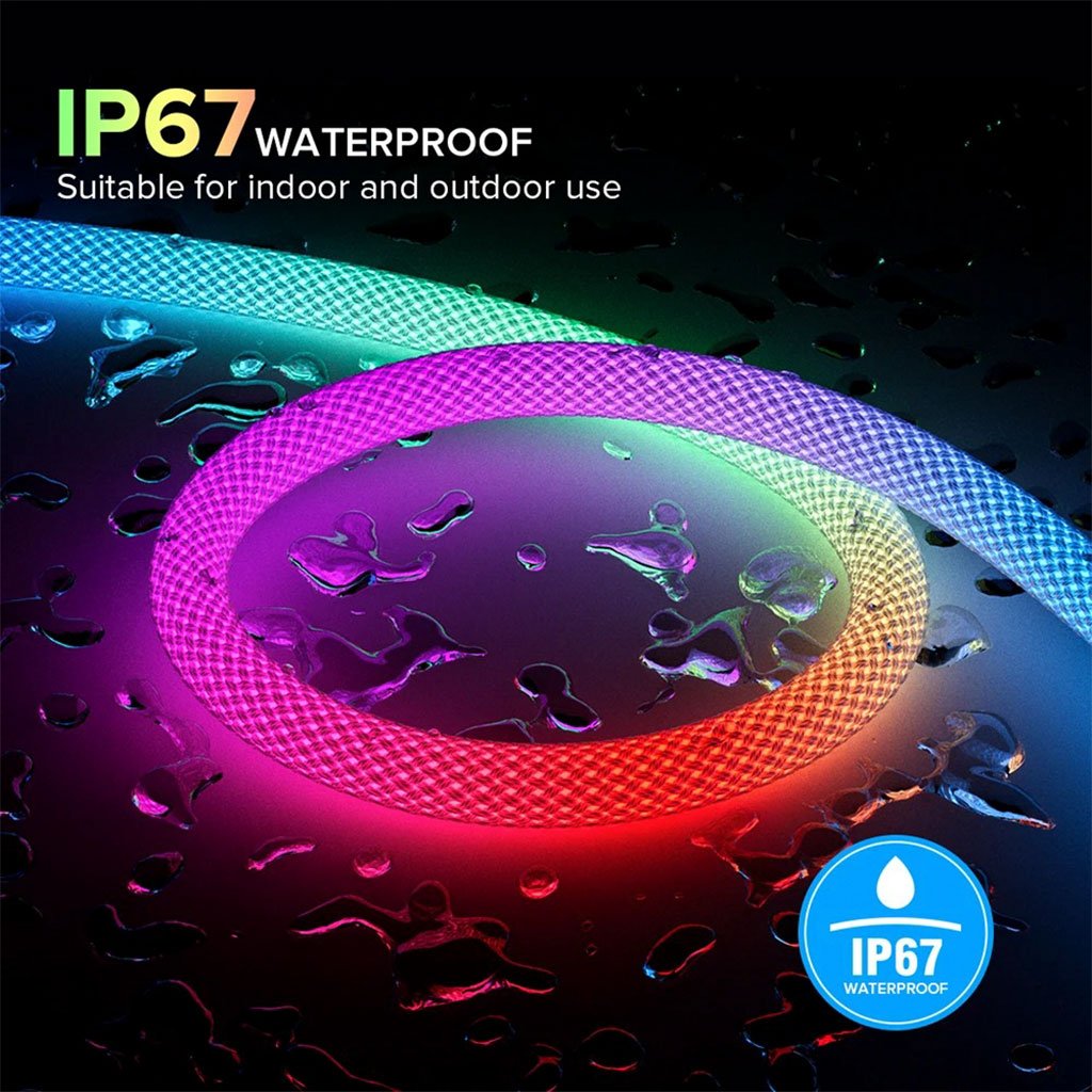 Bande LED Néon RGB 360° Flexible – Illuminez vos espaces sans limites