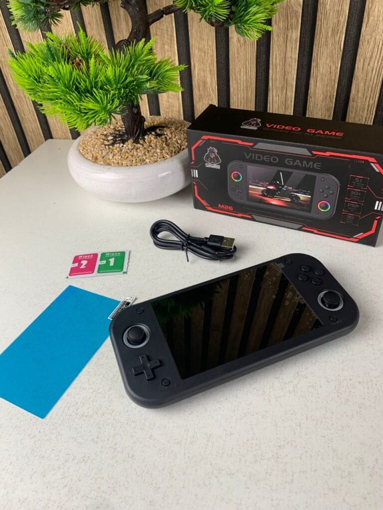 Console de Jeu Portable Rétro M26 – 20 000+ Jeux & 25 Émulateurs