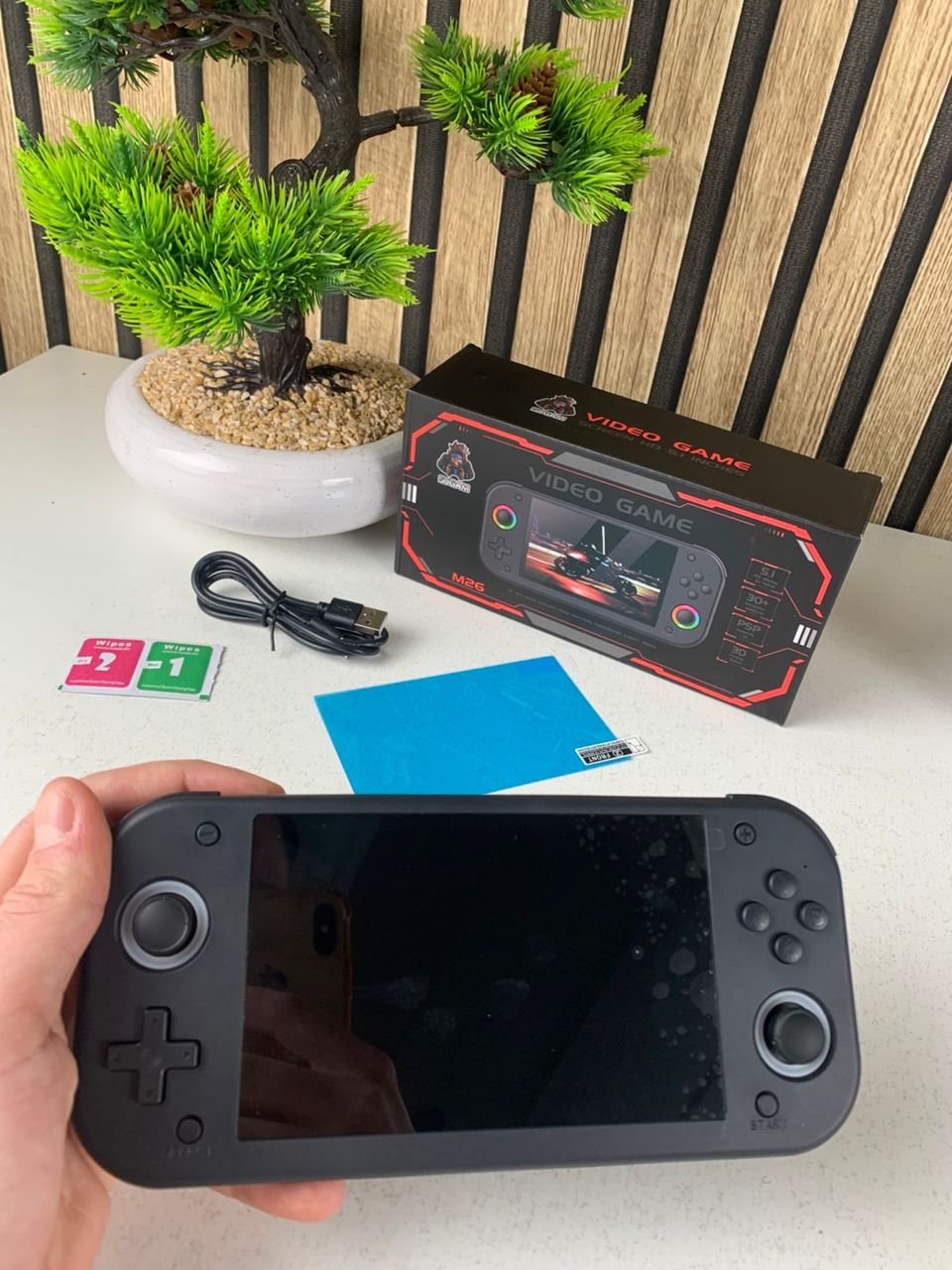 Console de Jeu Portable Rétro M26 – 20 000+ Jeux & 25 Émulateurs - الصورة 7