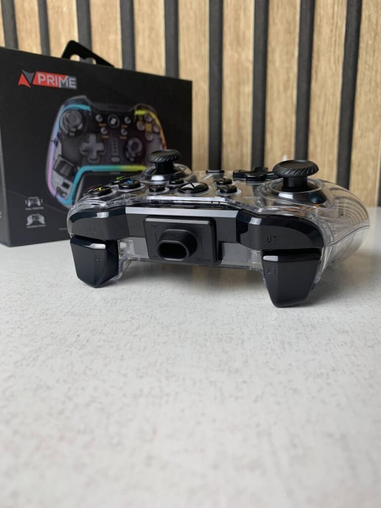 Manette de Jeu Filaire PG-003 avec Éclairage Néon RGB