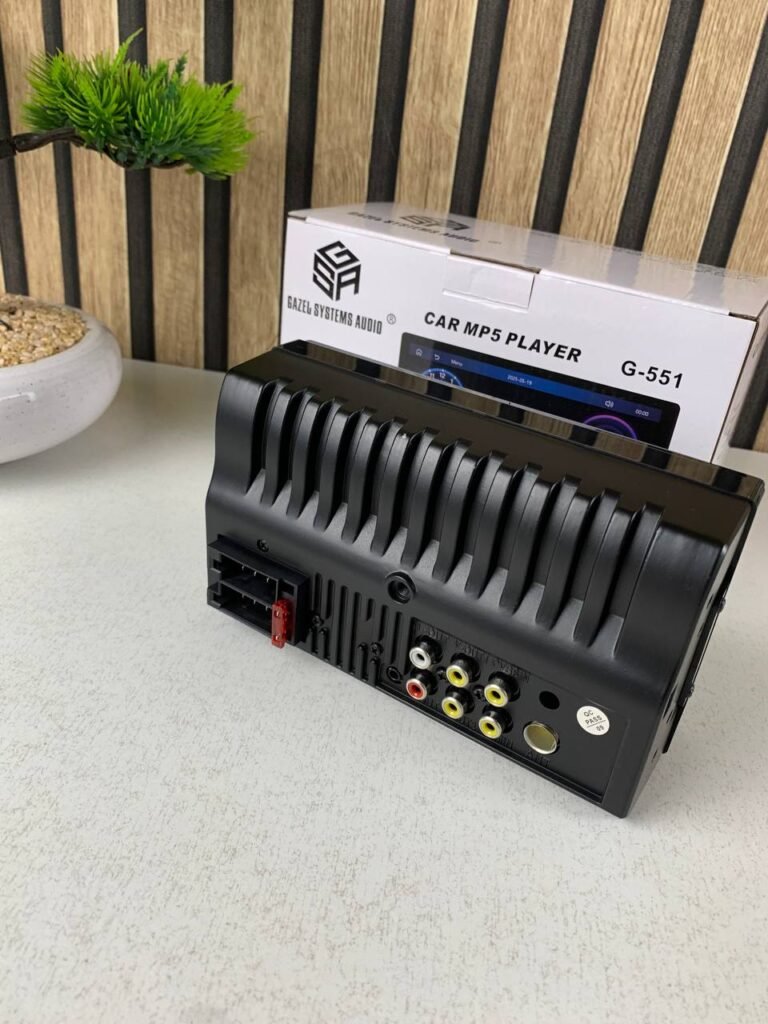 Autoradio 2 DIN Écran Tactile 6.86’’ avec CarPlay & Android Auto – Mirror Link