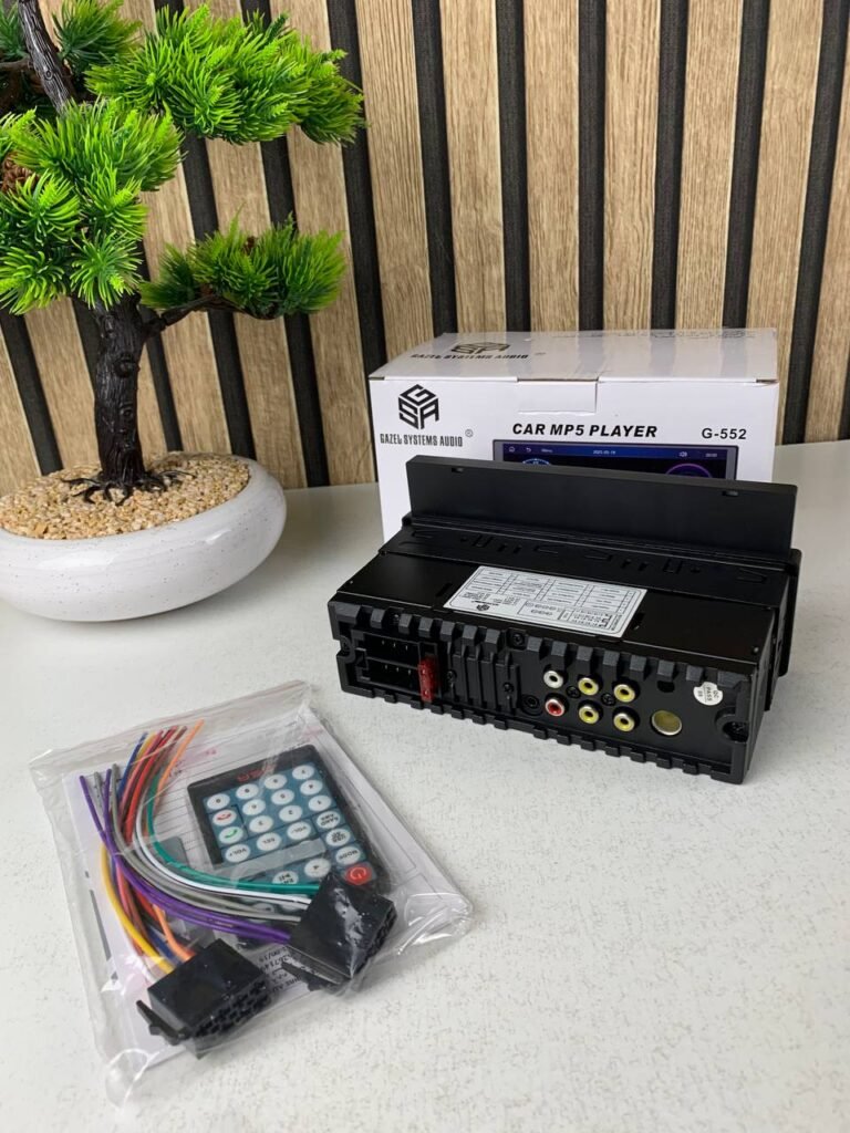 autoradio MP5 Player 1DIN – Écran 6.86’’ CarPlay Android Auto & Bluetooth 5.2