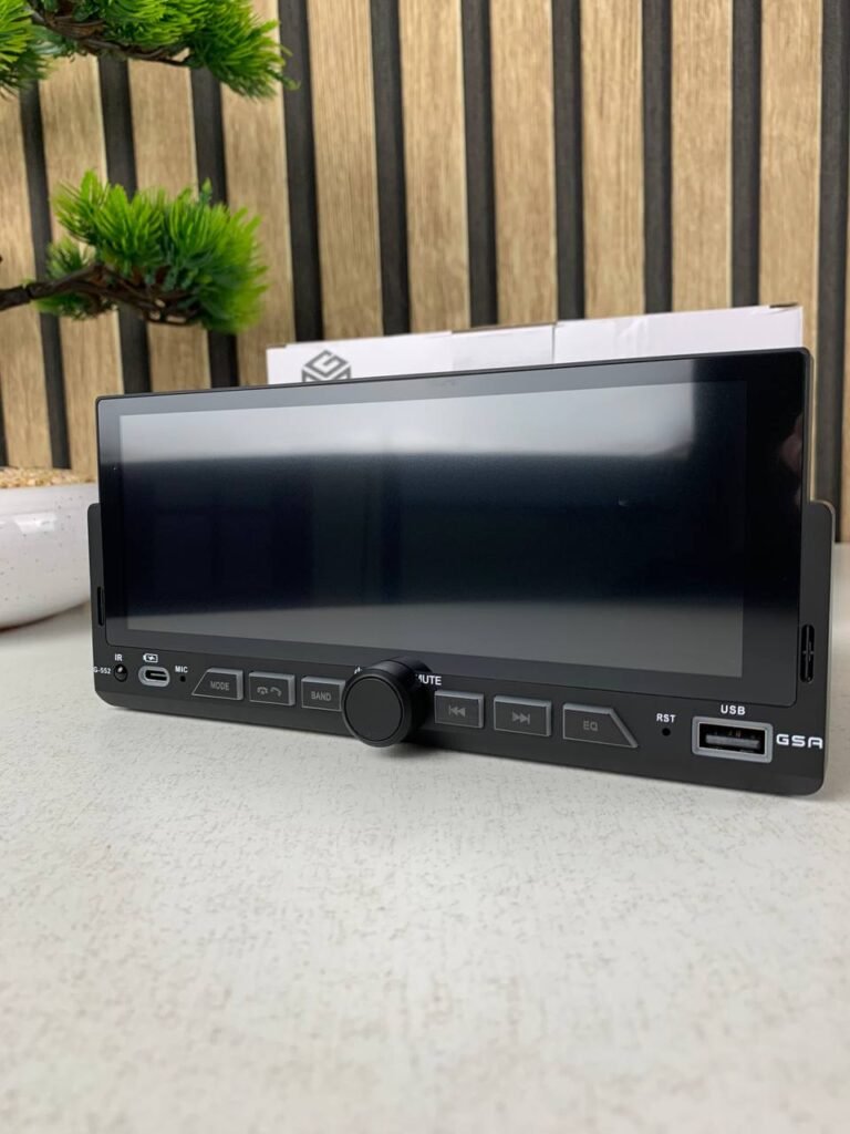 autoradio MP5 Player 1DIN – Écran 6.86’’ CarPlay Android Auto & Bluetooth 5.2