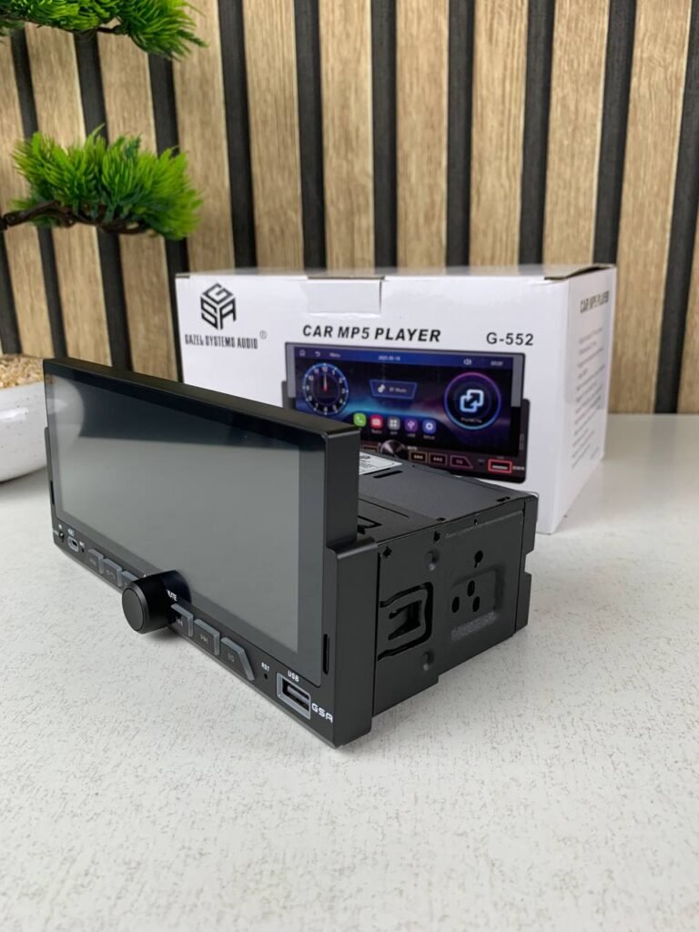 autoradio MP5 Player 1DIN – Écran 6.86’’ CarPlay Android Auto & Bluetooth 5.2