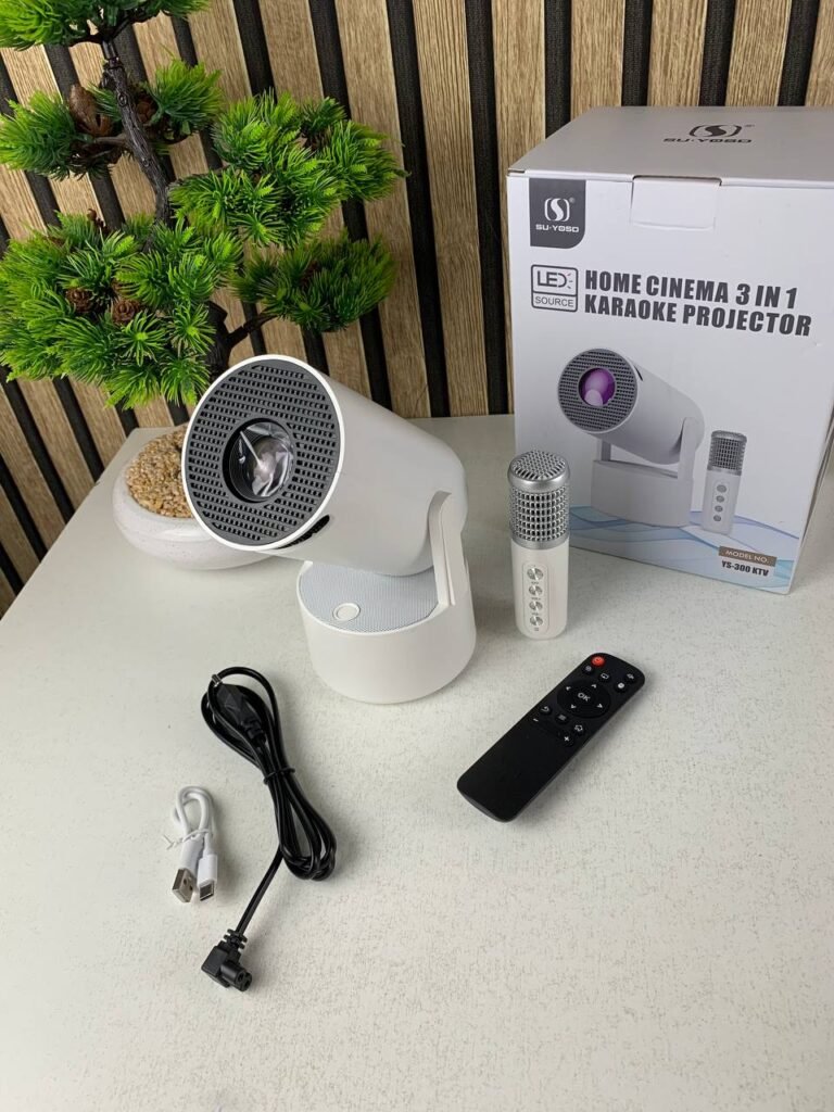 Mini Projecteur Karaoke Portable YS-300 KTV – Support 4K 1080P